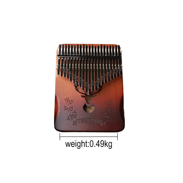 Kalimba Thumb Piano,Portable 21 Keys Mbira Finger Piano med