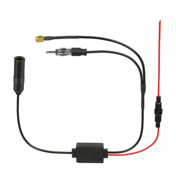 Universal DAB FM AM Bilantenne Splitter Adapterkabel Digital Radio Forsterker