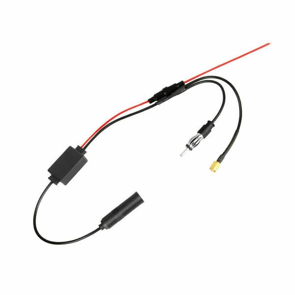 Universal DAB FM AM Auto Antenne Splitter Adapter Kabel Digital Radio Forstærker
