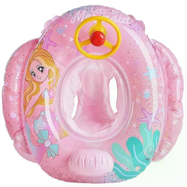 Baby Float Simring för barn Dinosaurie Uppblåsbar Pool Float Simcirkel Vattenlek Uppblåsbara Leksaker Poolrör A