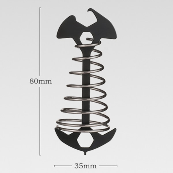 Telt fiskebein spiker camping tilbehør flaskeåpner