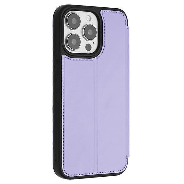 För iPhone 14 Pro Max Fodral Magnetisk Stängning Kortplats Läder Flip Telefonfodral