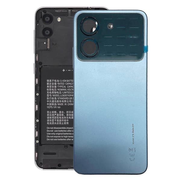 Batteribagcover til ZTE Blade A54 Blå