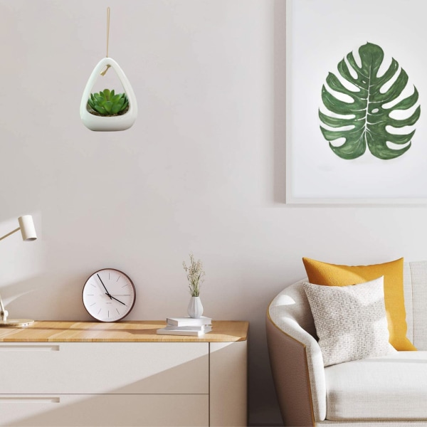 Simulert mini sukkulent potteplante hjemmedekorasjon skrivebord