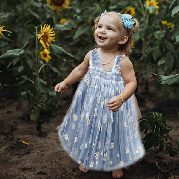 Tjejklänning Tyll Baby Toddler Flickor Prinsessklänningar