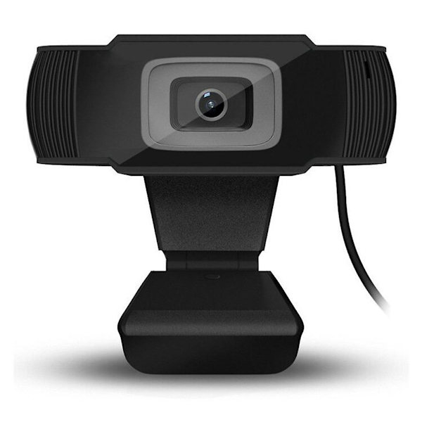 Webcam med mikrofon HD 480/720/1080P Webcam Streaming Computer Webkamera USB Computerkamera til PC Bærbar A