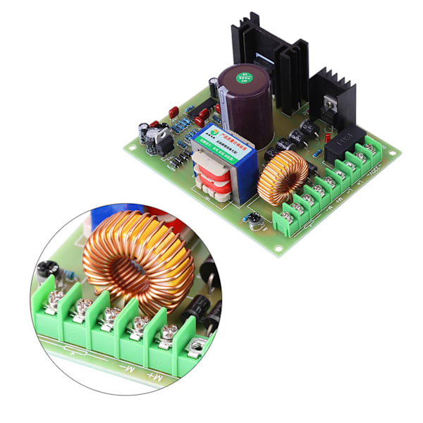 Hög effekt 220V 750W PWM DC-motorhastighetsregulatorbräda