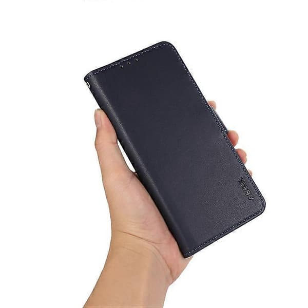 ABEEL Kompatibel med iPhone 13 Pro Max Cover PU Læder RFID Stand Folio Telefoncover A