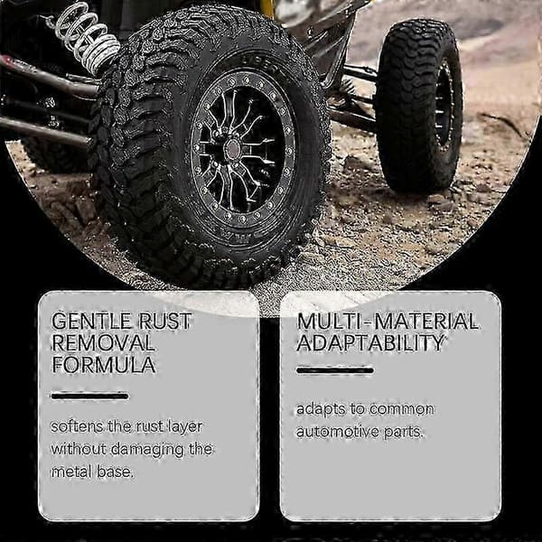 NEXA Rustfjerner Spray – Hurtigvirkende Multi-Overflaterenser | Fjerner Rust, 50 ml (30 ml med håndkle og svamp) A