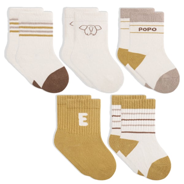 Baby Socks for Boys & Baby Girl Newborn Socks - Crew Ankle Cotto