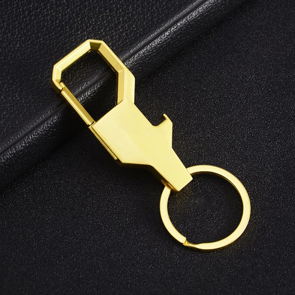 Nøkkelring i rustfritt stål med åpner Heavy Duty Car Keychain