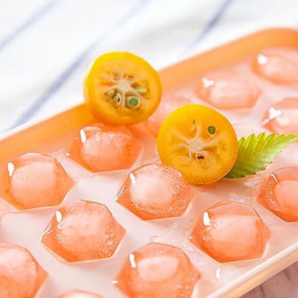 Jelly Plast Isbitsform med Lock Rund Boll Isgaller, Måste Ha A