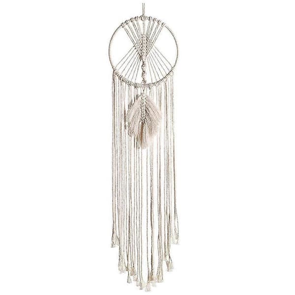 Makramé veggteppe, Boho-dekor, Veveveggdekor, Indie romdekor A