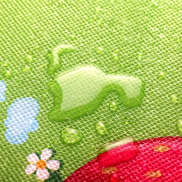 Spielmatte, Faltbare Große Anti-Slip Krabbelmatte, Doppelseiten Spielbar Baby Kleinkind Crawl Mat, som Krabbeldecke for Kind 200 x 180 cm