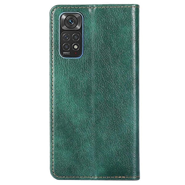Til Xiaomi Redmi Note 11 4G (Qualcomm)/Redmi Note 11S 4G PU læderpung etui stativfunktion Magne