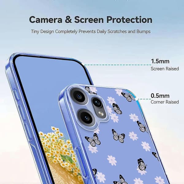 Blommönster Målat TPU-telefonfodral för Nothing CMF Phone 2 Pro