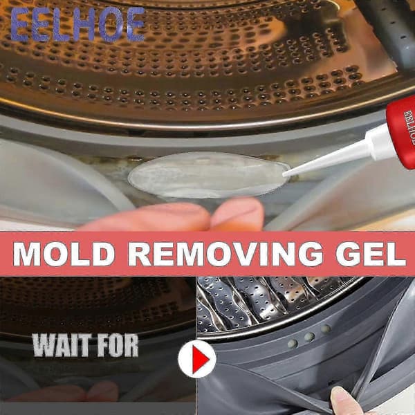 50% rabatt på Magic Mold Remover Gel, husholdningsmuggfjernergel, rensemuggfjernergel (skrapebrett, skrapebrett) A
