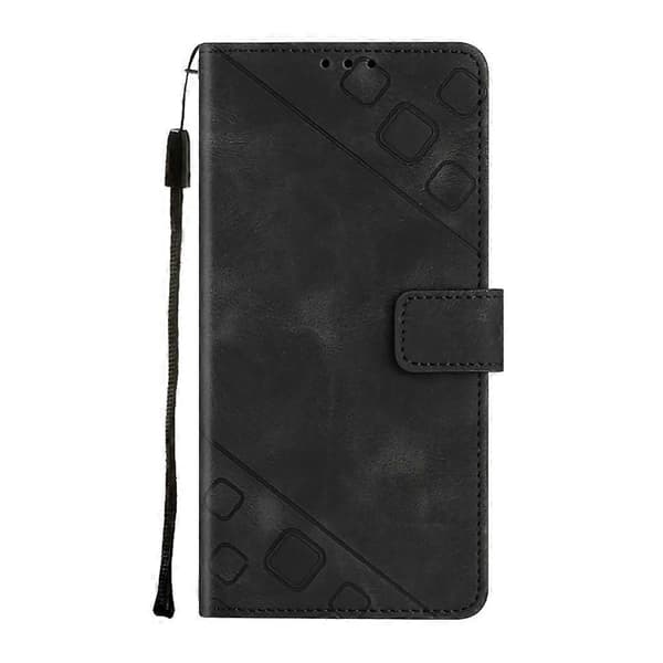 Til Infinix Note 12 Pro 4G Skin-feel præget læder telefoncover