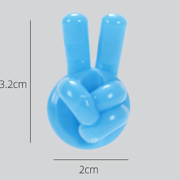 Mini Manage Wire Stick Hook Fleksibel Bærbar USB-datakabelklemme for hjemmekjøkken A