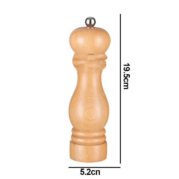 Wooden pepper mill Color manual pepper mill