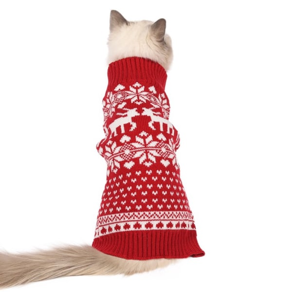 Hundens juleantrekk Edelweiss hjortesweater