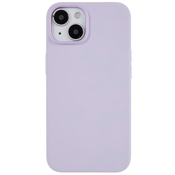 Smal telefonfodral för iPhone 14 Plus Stötsäkert flytande silikonfodral Anti-fall telefonfodral