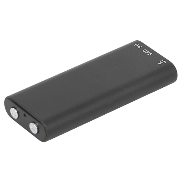 Mini Kannettava Äänitallennin 96 Tunnin Äänitallennustila 8 Gt Muisti USB-Virralla Kotitaloustarvikkeet