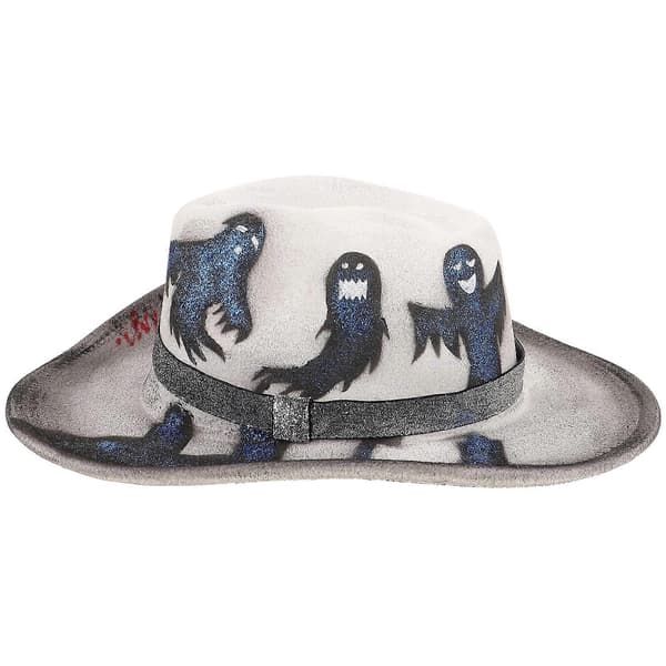 Halloween festhat cowboyhat til Halloween dekoration 2 stk. polyester A