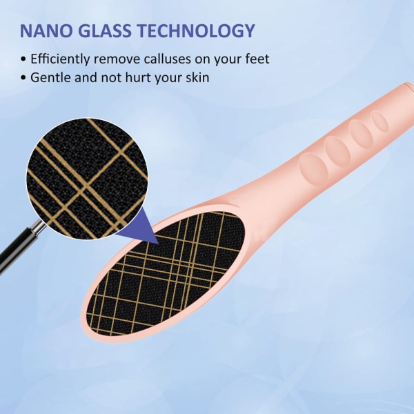 Foot Callus Remover Nano Crystal Surface Feet File Rasp Tool -