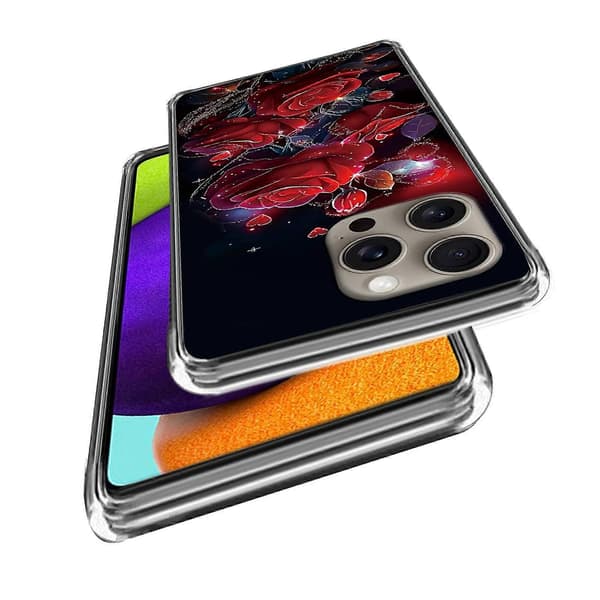 Til iPhone 16 Pro Max Cover IMD Mønstertryk TPU Stødsikkert Telefoncover