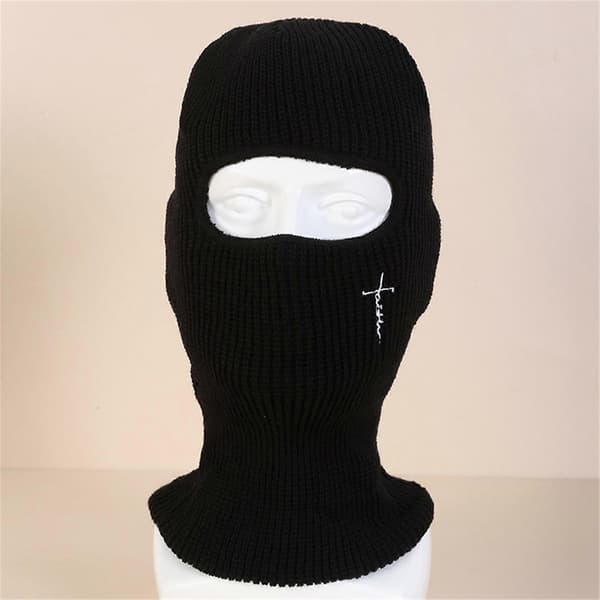 Rolig rånarbalaklava herrdräkthattar Halloweenpresent Pulloverhatt Mjuk mössa Halloweenpresent Varm mjuk balaklavahatt 2 A