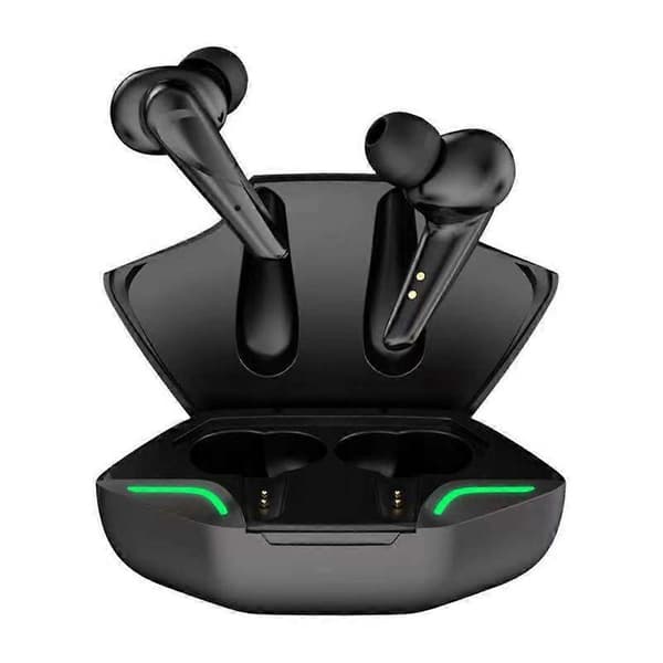Trådløse Bluetooth 5.0 ørepropper TWS hodetelefoner for iPhone Android med mikrofon
