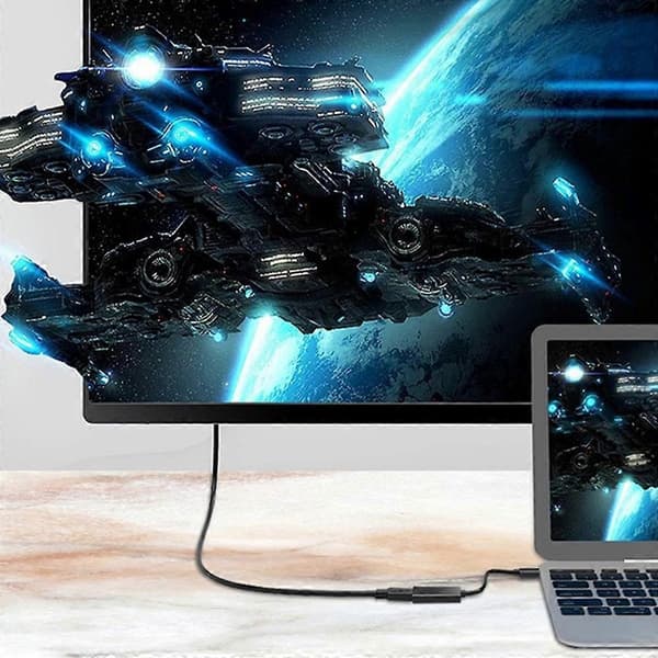 Til telefon Android Type C til HDMI USB 3.1 kabeladapter 4K HD TV-videokonverter