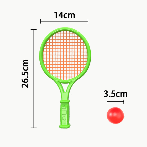 Badmintonracket for barn - Barnebadmintonracketsett med