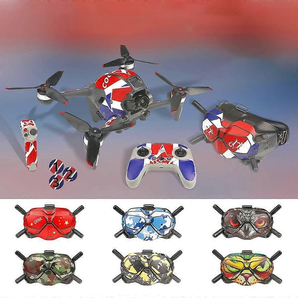 PVC-klistremerke for FPV flybriller A