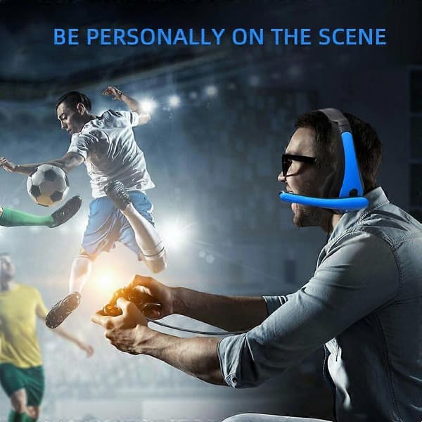 Gaming Headset Bluetooth-hodetelefoner Stereo Stereo Hodetelefon Base Øretelefon Kablet Modus