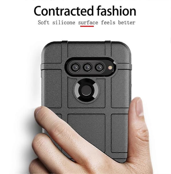 Til LG K51S Fuld Dækning Stødsikkert TPU Cover