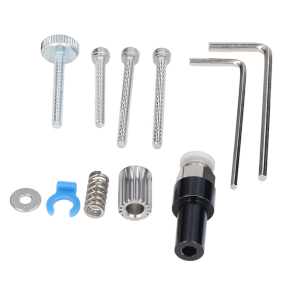 3D-skrivar Extruder Kit Full Metal 2 Växeldriven för Mk8 Anet A8 Uppgraderingstillbehör Högerhänt