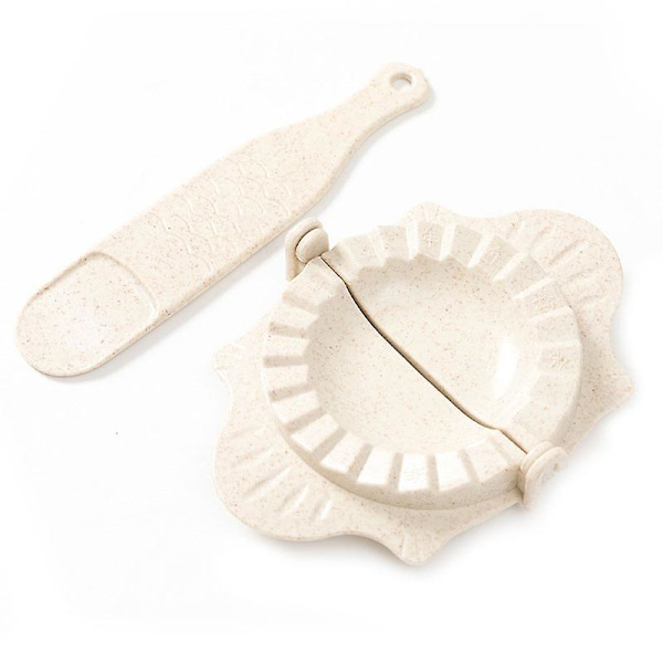 Multifunktionel plastik dumplingmaskine, dumplingpresserforme, ravioliform med fyldeske A