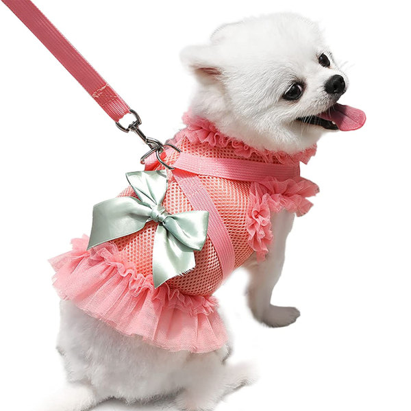 Small Dog Harness and Leash Set No Pull Puppy Vest