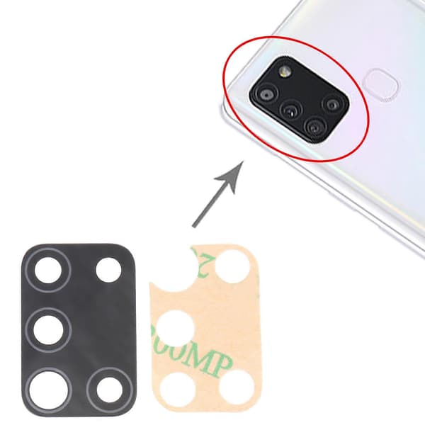 Til Samsung Galaxy A21s SM-A217 10 stk. bagkameraglas