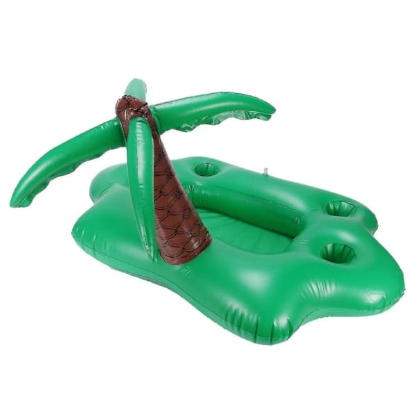 Sommerbasseng PVC oppblåsbar flytende bar - Grønn Coco A