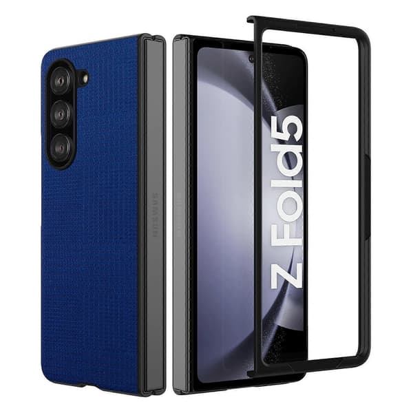 ViLi TH-serien støtsikkert TPU + PC-telefondeksel til Samsung Galaxy Z Fold5 Blå