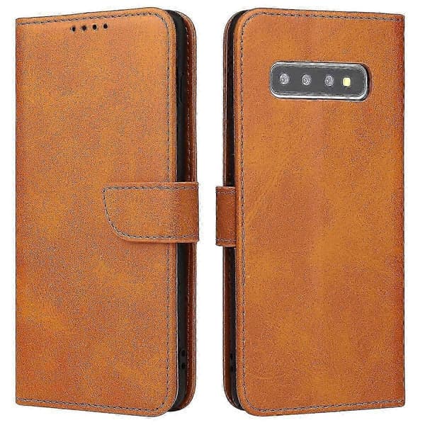 Samsung S10plus nahkainen matkapuhelinkotelo A