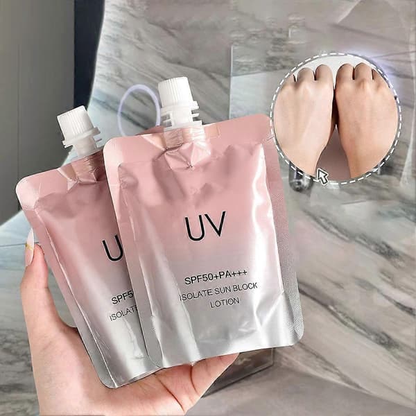 SPF50+PA+++ Solskydd Uppfriskande Vattentät Svettresistent Concealer, UV-skydd A