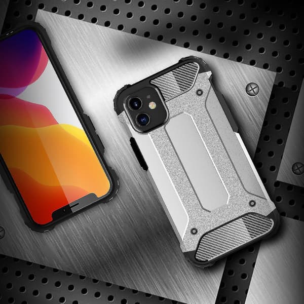 Etui til iPhone 12 Mini Flip Beskyttende Mobiltelefonveske Støtsikker Bumper - Rosegull A