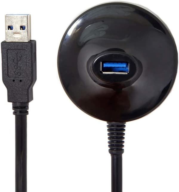 USB3.0 han til hun forlængerkabel med base USB-forlængerkabel med base USB3.0 baseforlængerkabel 1 meter