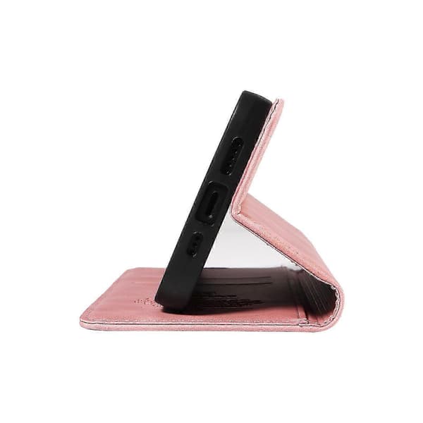 Fodral till Samsung Galaxy A51 4G Läder Folio Plånbok Magnetiskt Skydd...Rosa