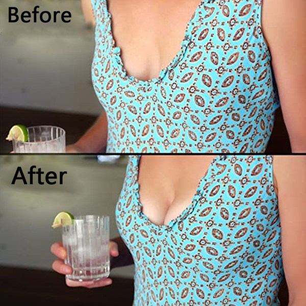 Push Up BH-puter setter inn brystforsterkere i morsomme sexy farger med dobbeltsidig tape