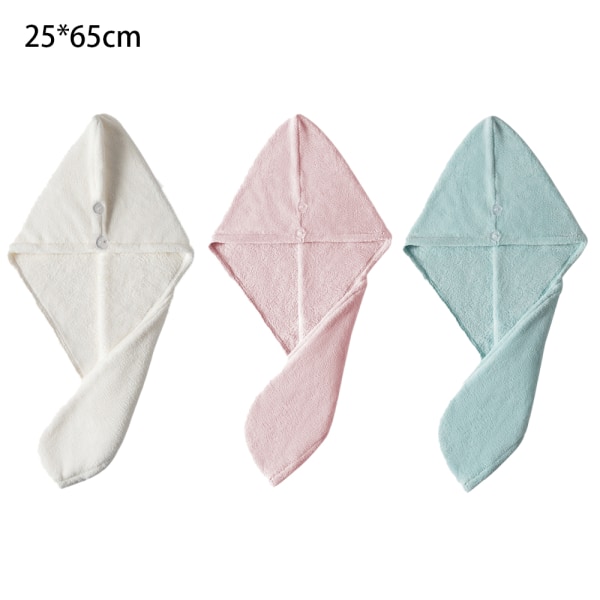 Microfiber Hair Towel Wrap   Absorbent, Fast Drying Hair Turban